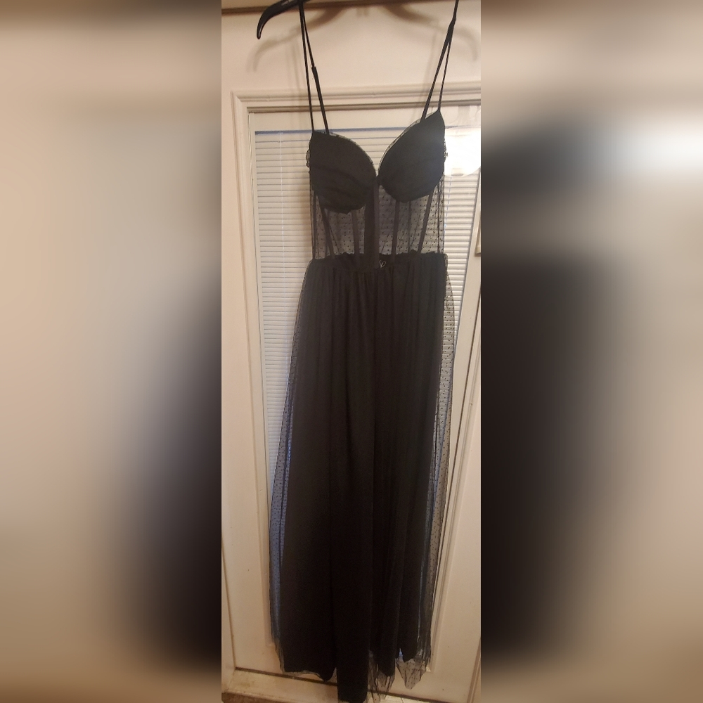 Black Windsor bustier large Prom dress